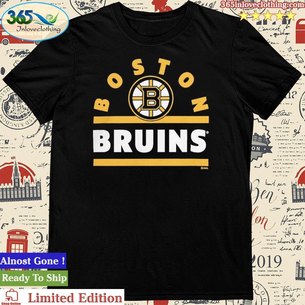Fanatics Branded Black Boston Bruins Goaltender Combo T-Shirt