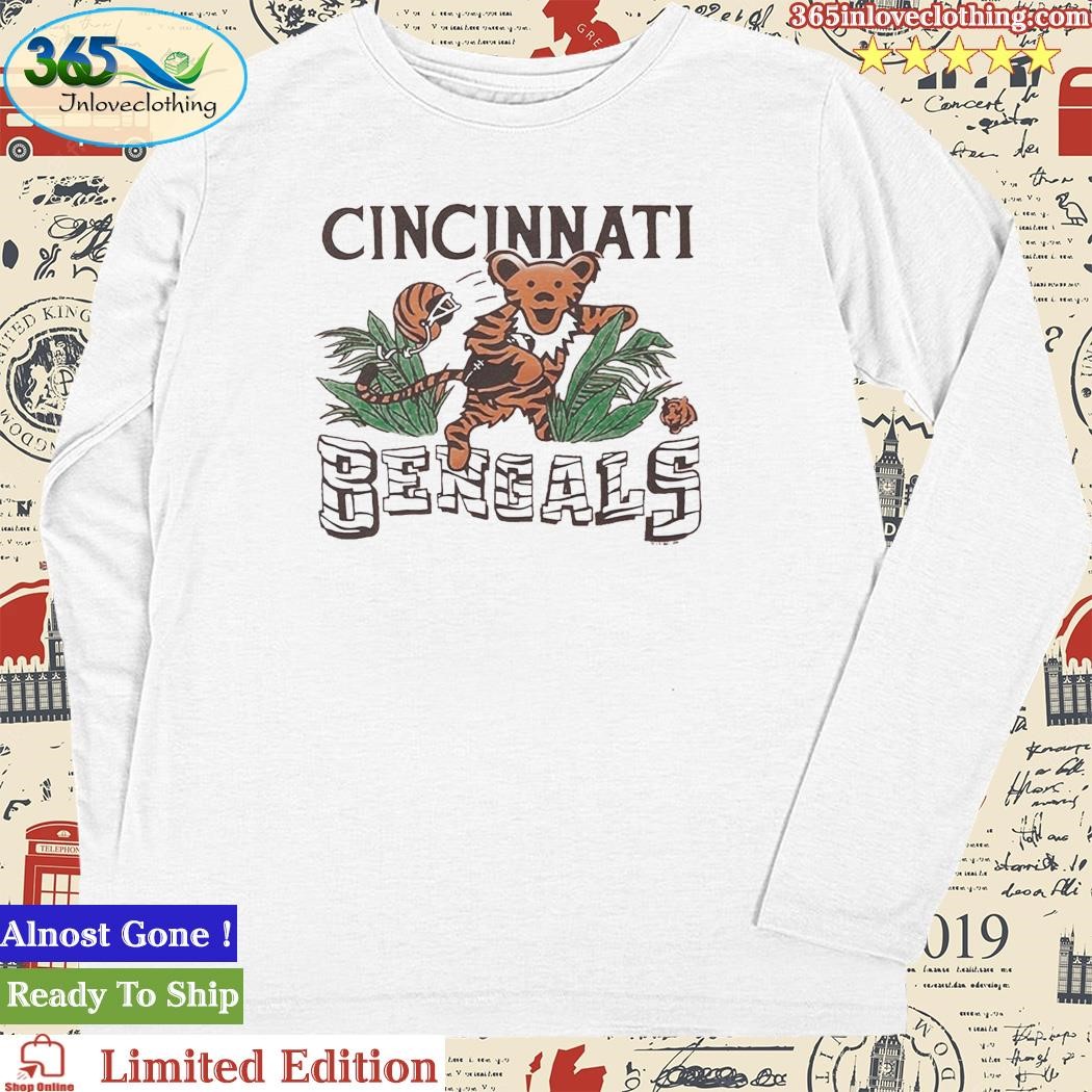 Grateful Dead X Cincinnati Bengals Nfl Shirt