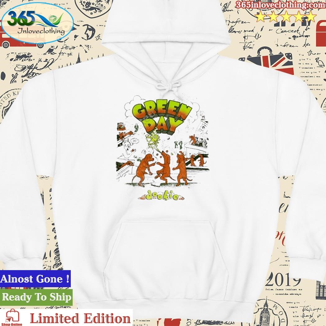 Product green day dookie dog dance shirt, hoodie, sweater, long sleeve and  tank top