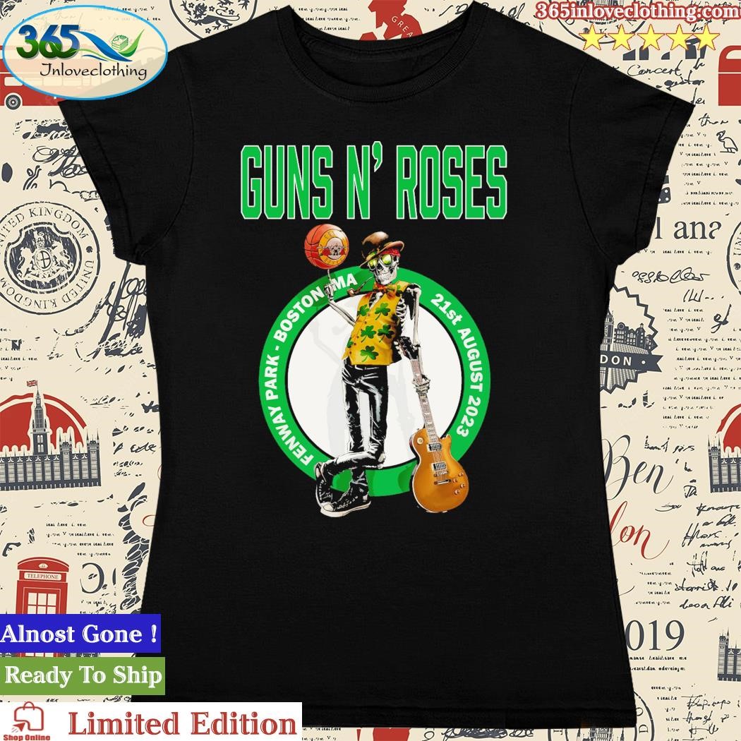 Guns N' Roses 21St August 2023 Fenway Park Boston Ma Event Shirt