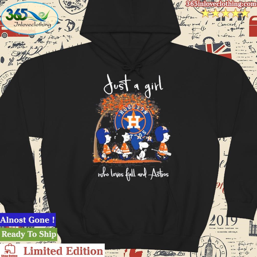 Just A Girl Who Loves Fall And Astros T Shirt - Growkoc