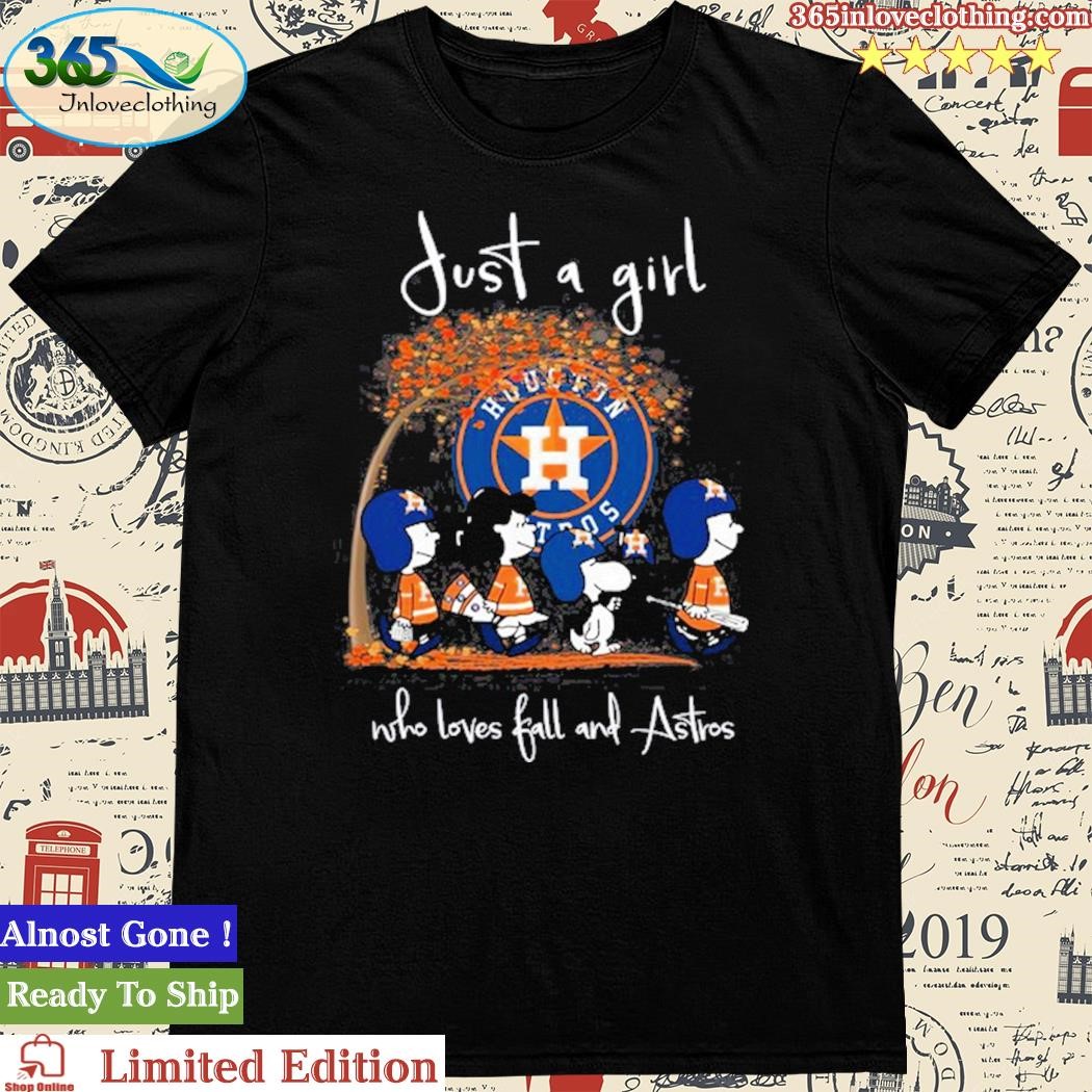 Just A Girl Who Loves Fall And Astros T Shirt - Growkoc