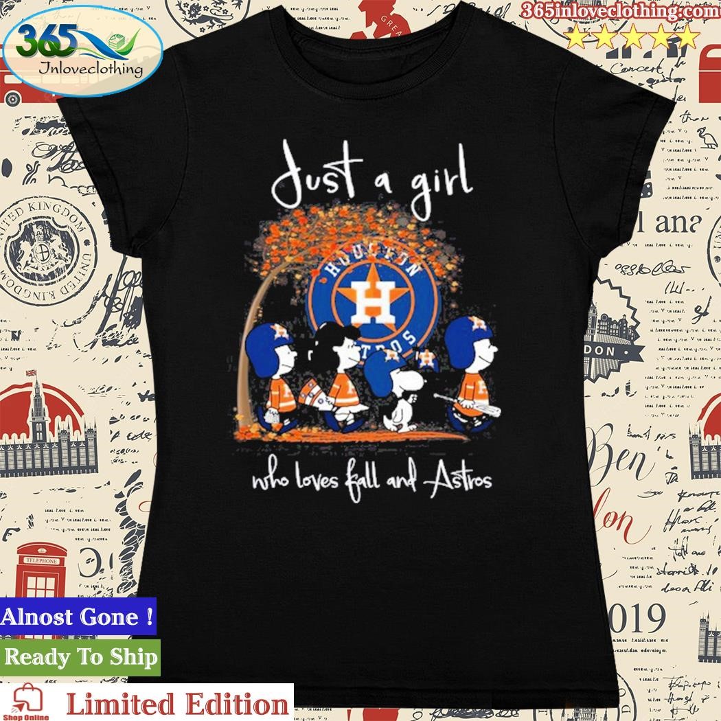 Just A Girl Who Loves Fall And Astros T Shirt - Growkoc