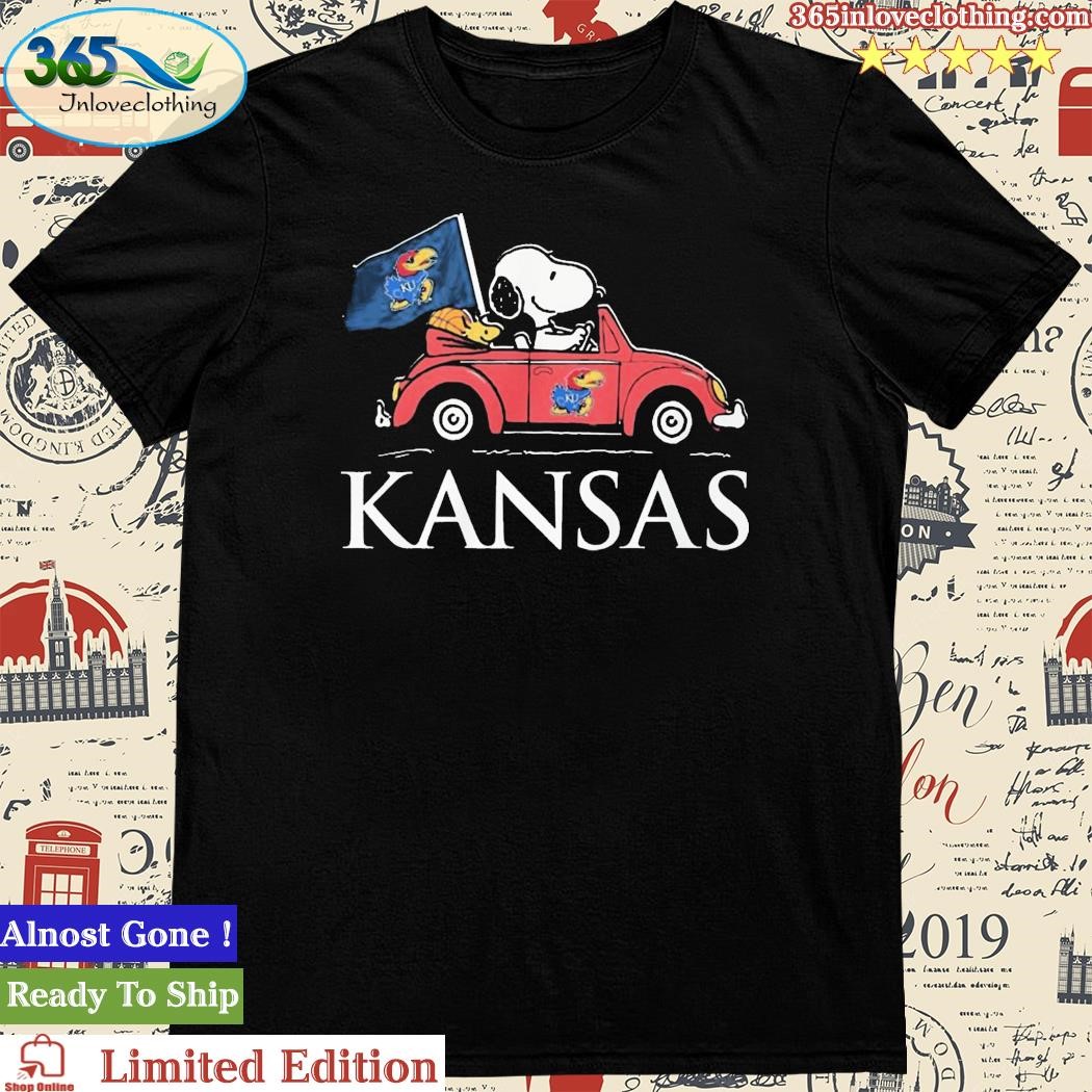 Kansas City Chiefs Snoopy Cartoon Flags Sports T-Shirt
