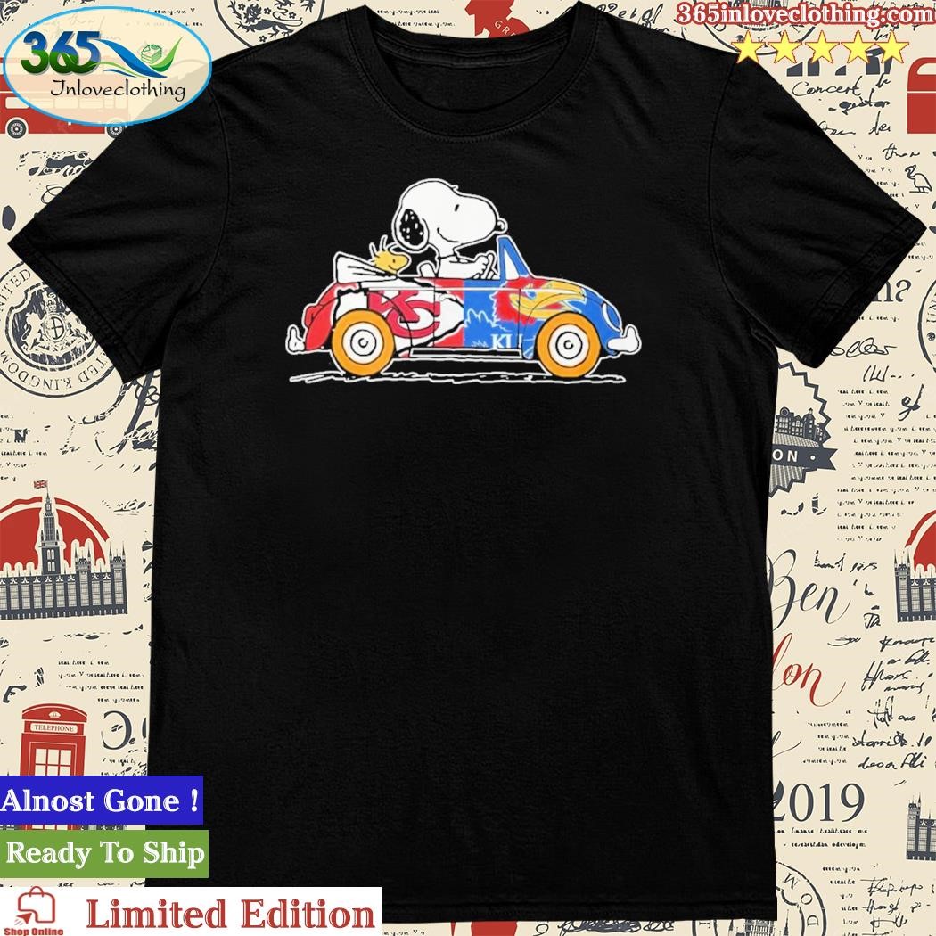 Kansas City Chiefs Snoopy Cartoon Sports T-Shirt