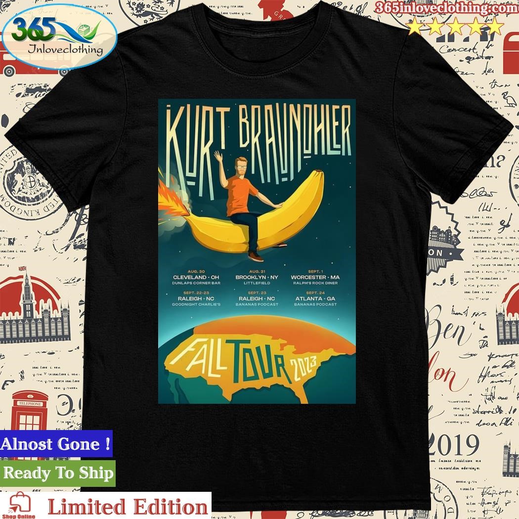 Kurt Braunohler Fall Tour 2023 Poster Shirt