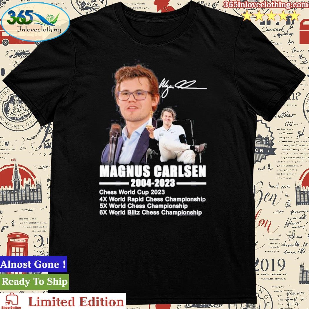 Magnus Carlsen 2004-2023 Championship Shirt