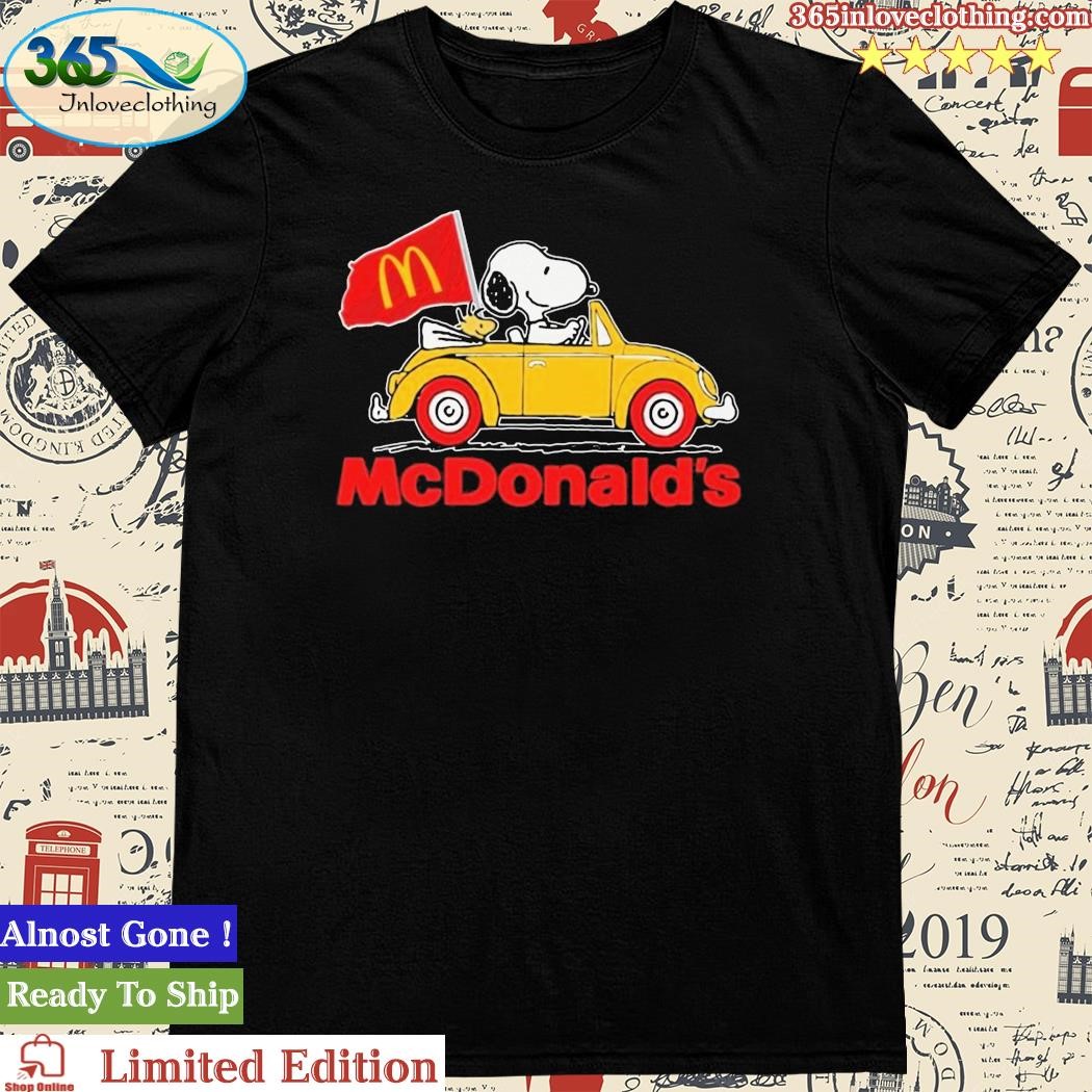 McDonald’s Cartoons Fast Food T-Shirt