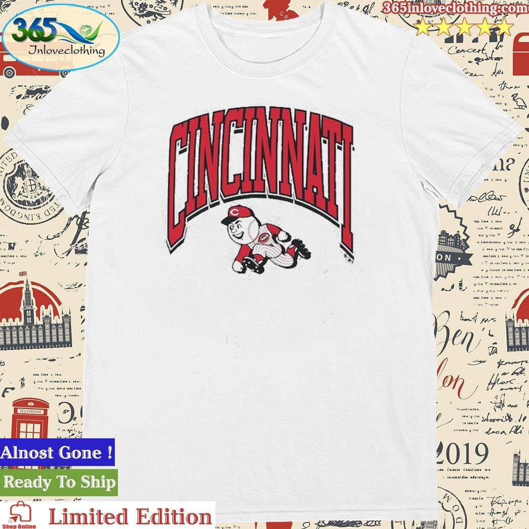 Men's Cincinnati Reds Red Logo T-Shirt