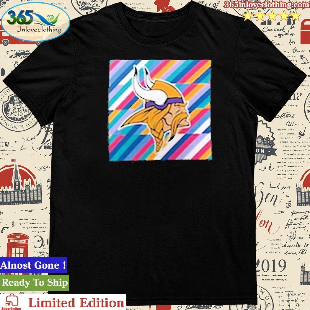 Minnesota Vikings 2023 NFL Crucial Catch Sideline New T-Shirt