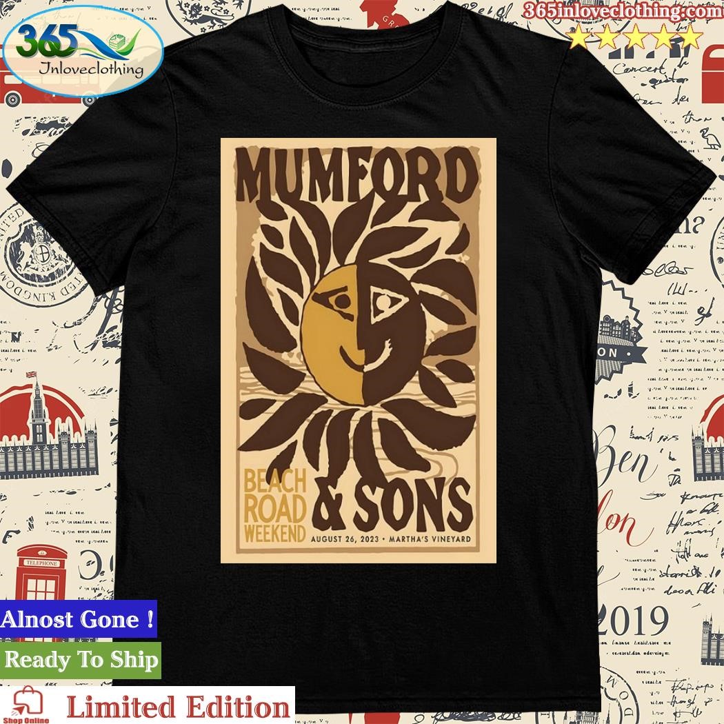 Mumford & Sons 26 August Event Charlotte Poster Shirt