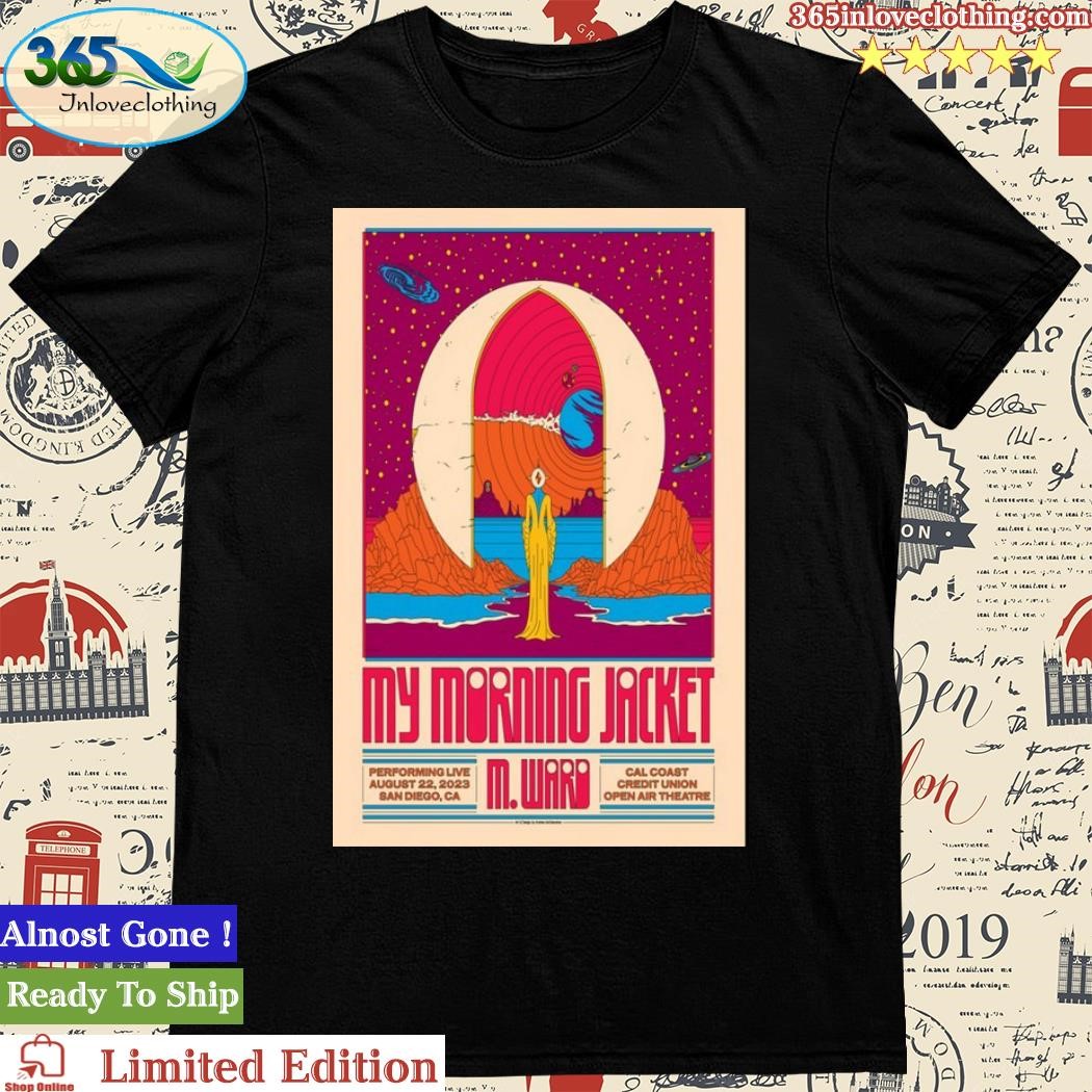 My Morning Jacket Show 8 22 2023 San Diego, CA Poster Shirt