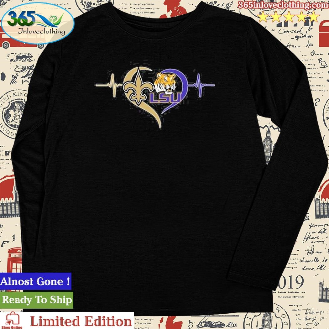 New Orleans Saints And LSU Tigers Shirt, hoodie, longsleeve, sweatshirt,  v-neck tee