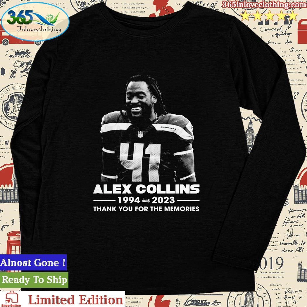 Alex Collins 1994 2023 Memories Seatle Seahawks NFL Shirt, hoodie, sweater,  long sleeve and tank top