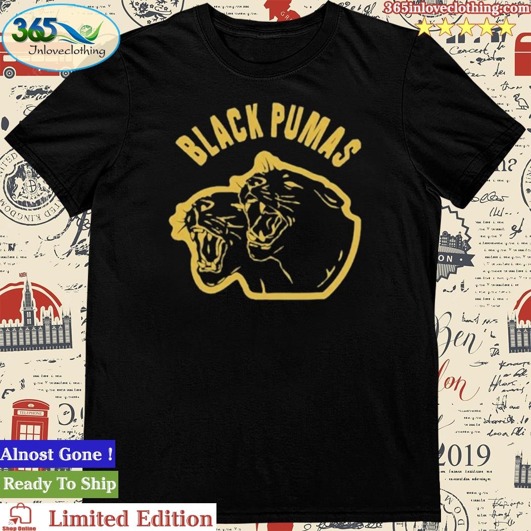Official black Pumas Varsity Shirt