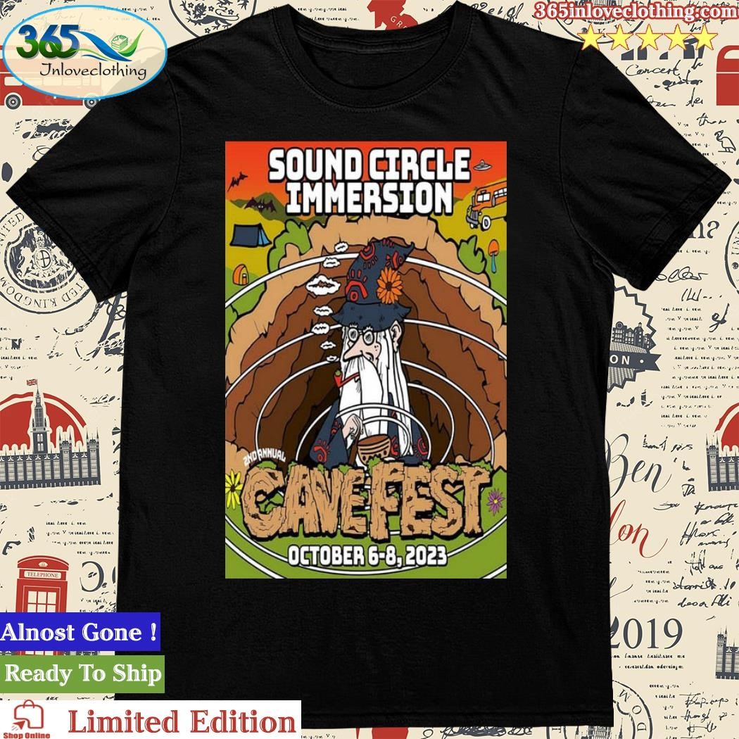 Official caveFest The Caverns 6 October Event Pelham Poster Shirt