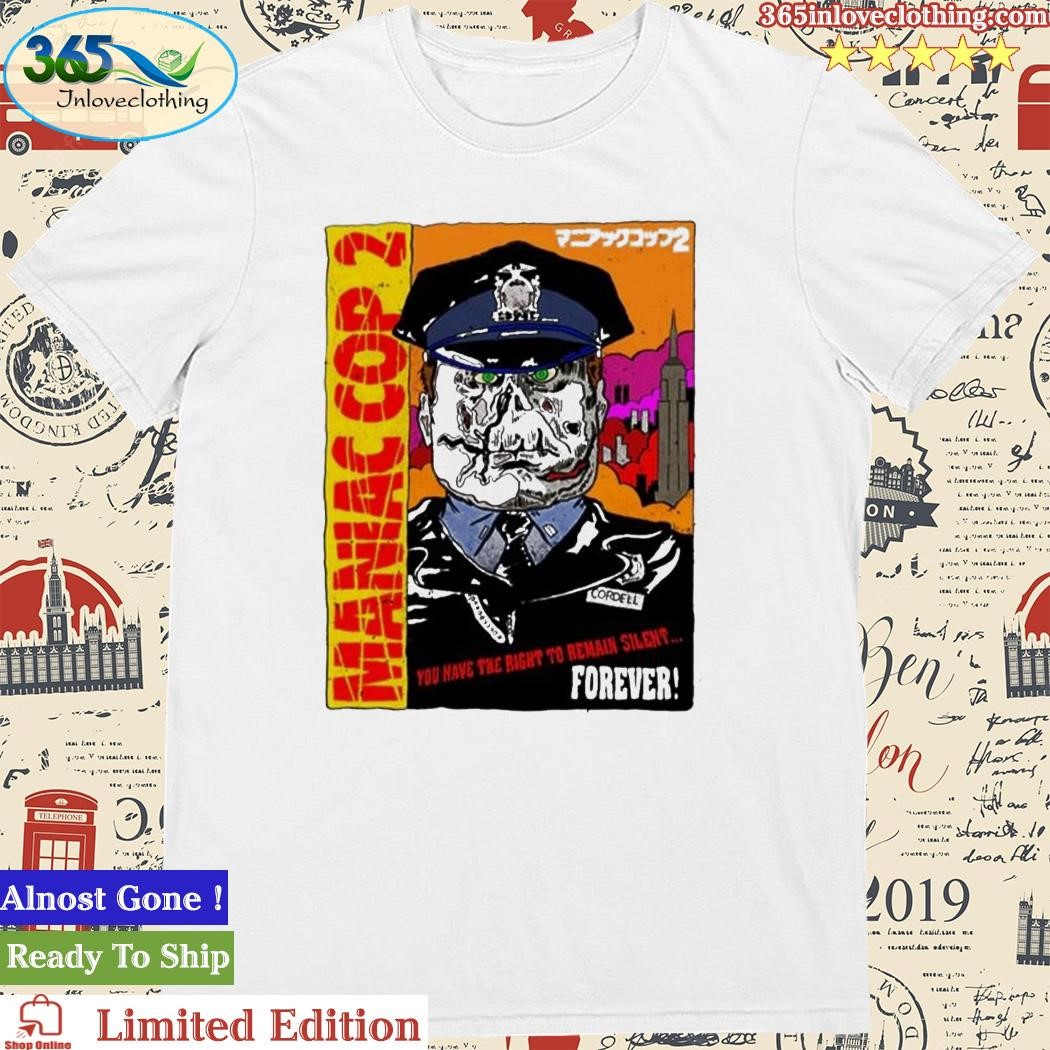 Official cavity Colors Maniac Cop 2 Cult Classic Tie Dye Pullover Shirt