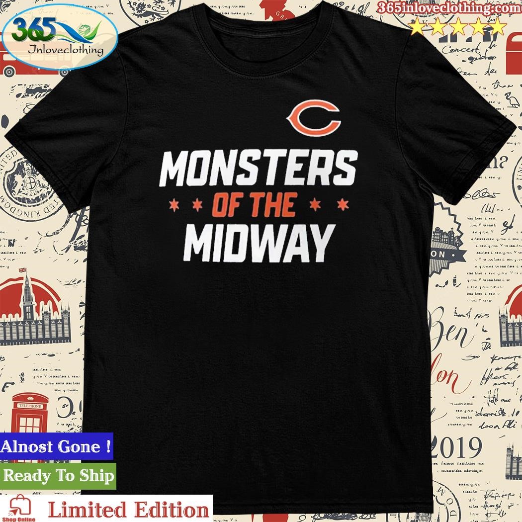 Official chicago bears monsters of the midway shirt, hoodie, sweater, long  sleeve and tank top