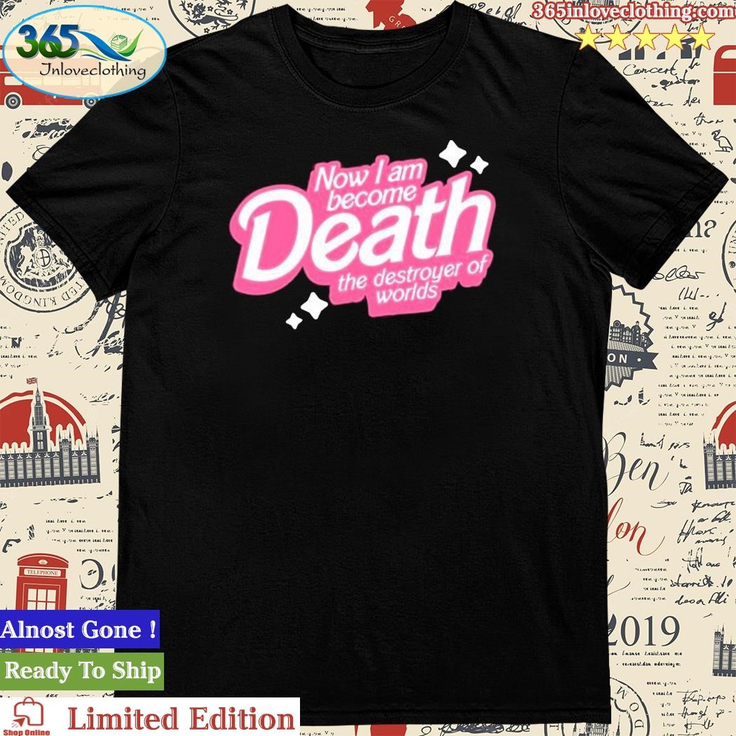 Official commie Rae Jepsen Now I Am Become Death, The Destroyer Of Worlds Shirt
