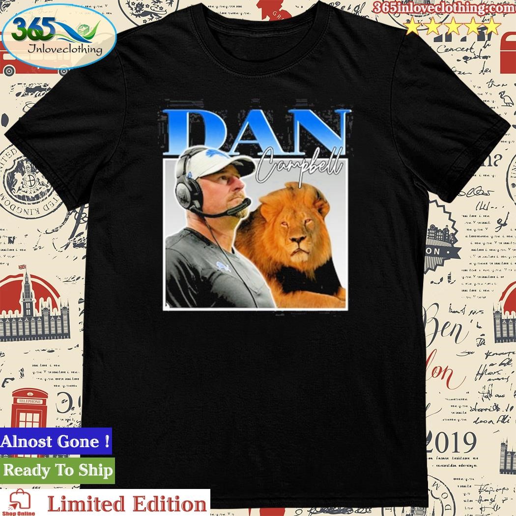 Official dan Campbell Detroit Lions Vintage Shirt
