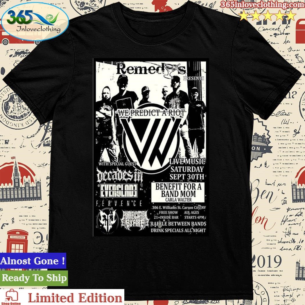 Official decades In Concert Williams St. Carson City, NV Sept 30, 2023 Poster Shirt