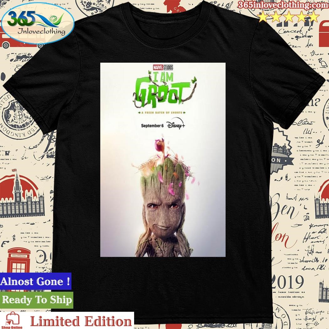 Official disney I Am Groot Season 2 Movie 2023 Poster Shirt