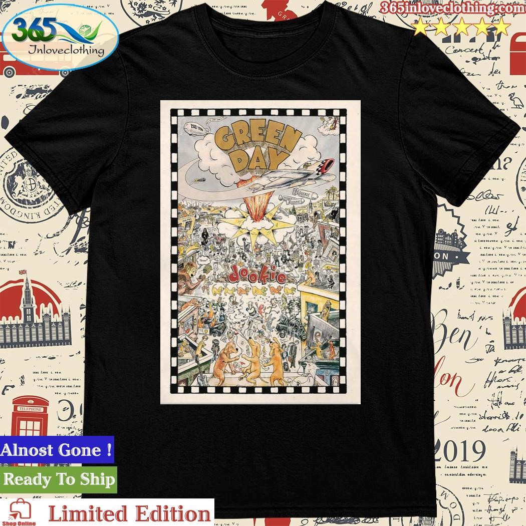Official dookie Hand Numbered Poster Shirt