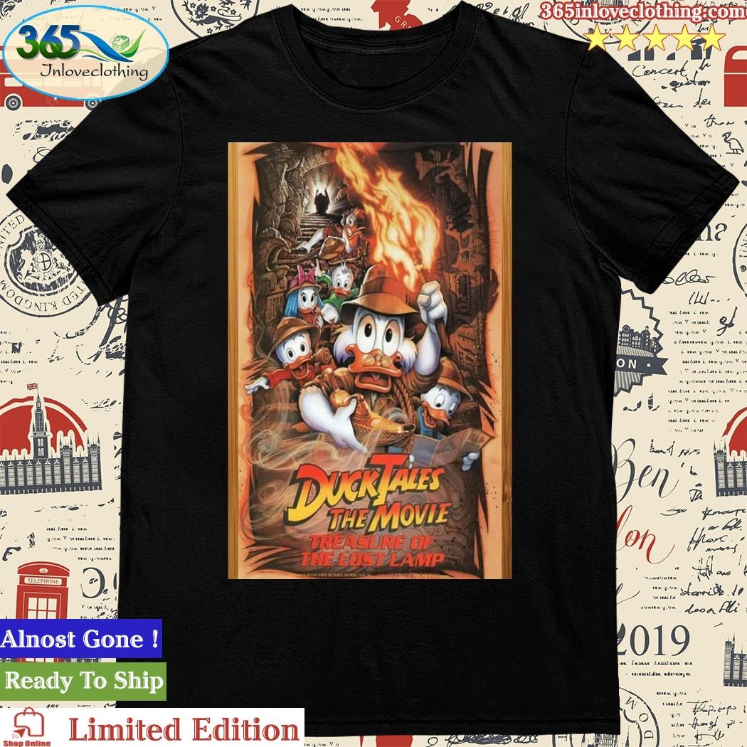 Official ducktales Treasure Of The Lost Lamp Poster Shirt