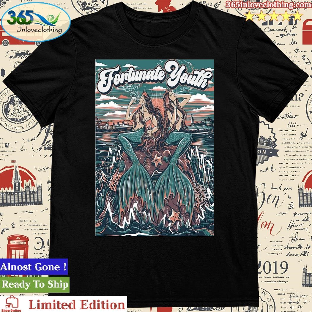Official fortunate Youth Eli-Mac Eureka Sound 2023 Poster Shirt