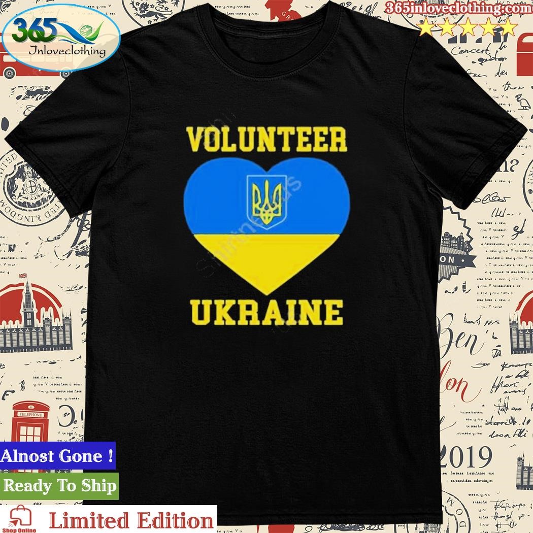 Official front Line Kitchen Volunteer Ukraine Shirt