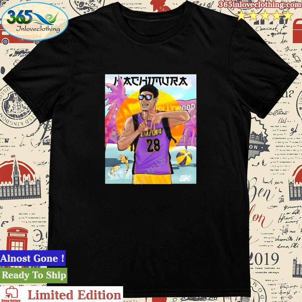 Official goldenKnightGFX Rui Hachimura Hollywood Here To Stay Shirt