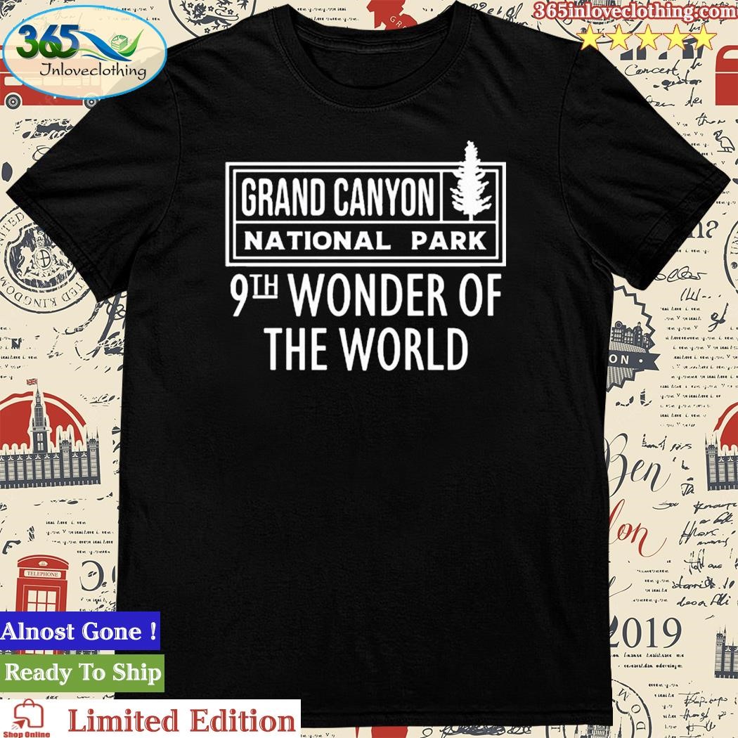 Official irishpeachbackup Grand Canyon National Park 9Th Wonder Of The World Shirt