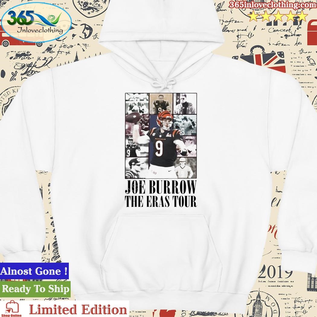 Official joe Burrow The Eras Tour T-Shirts, hoodie, tank top