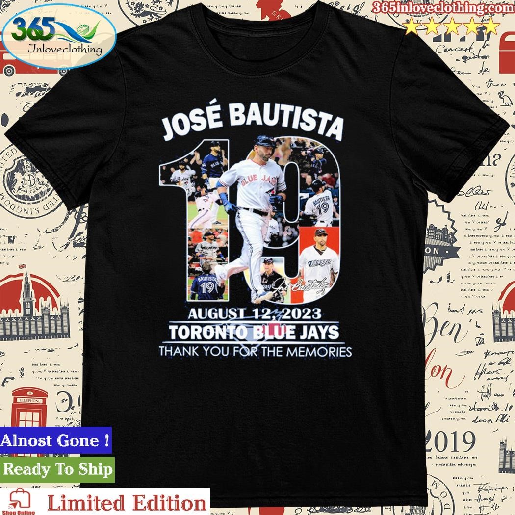 Official jose Bautista Toronto Blue Jays Unisex Tshirt