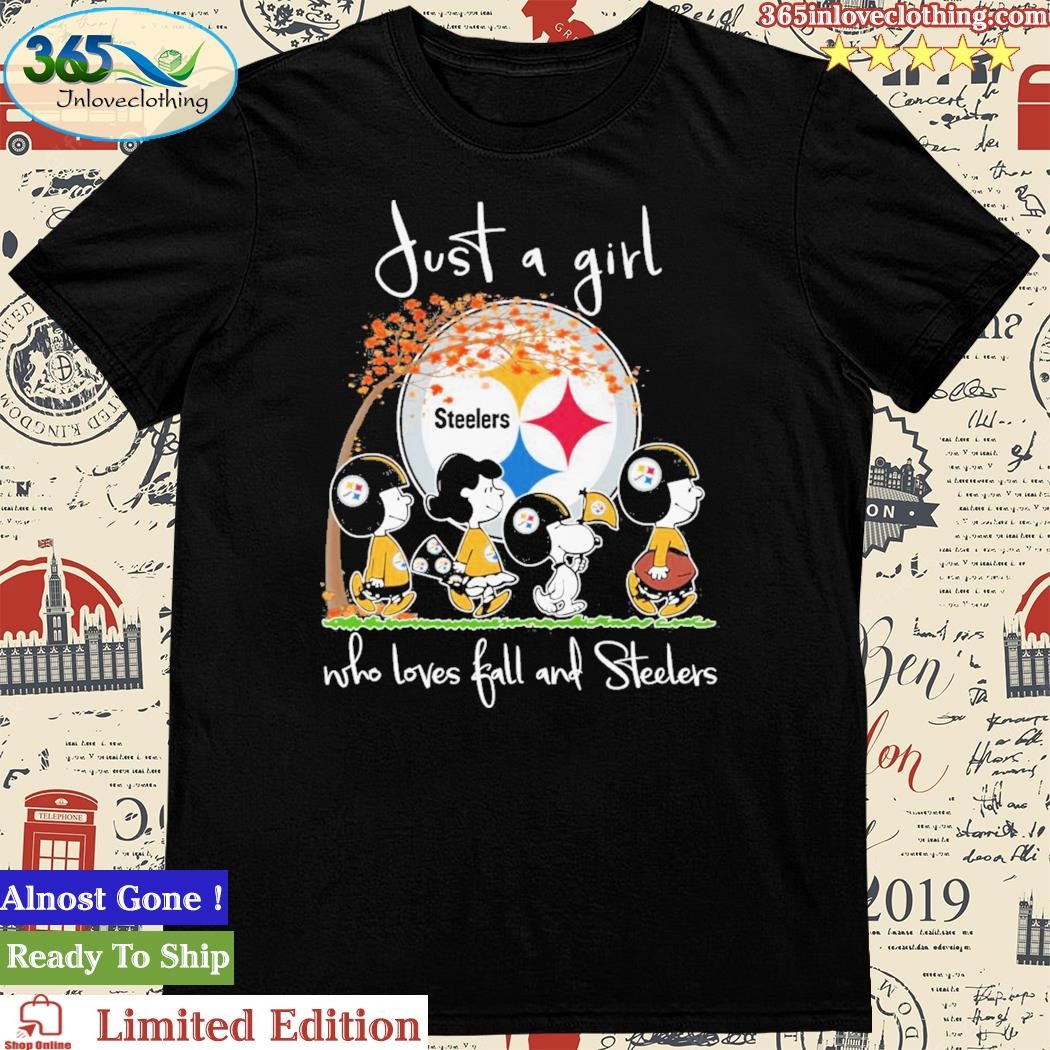Official just A Girl Who Loves Fall And Steelers T Shirt
