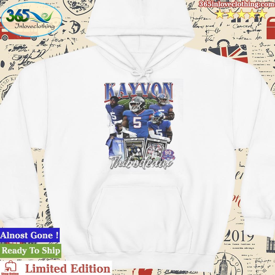 OfficiaI Kayvon thibodeaux new york giants vintage T-shirt, hoodie, tank  top, sweater and long sleeve t-shirt