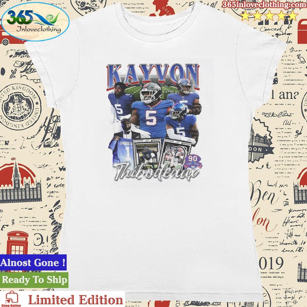 Kayvon Thibodeaux New York Giants 5 shirt, hoodie, sweater, long sleeve and  tank top