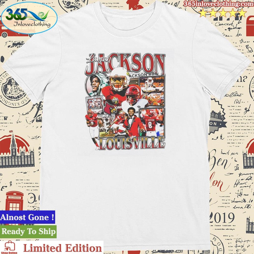 Official lamar Jackson - Louisville Shirt