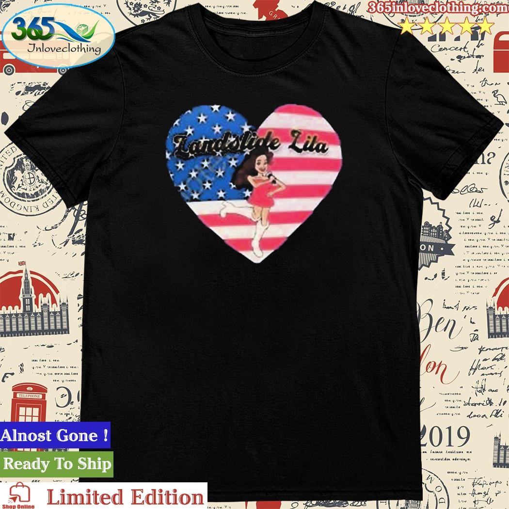 Official landslide Lila American Shirt