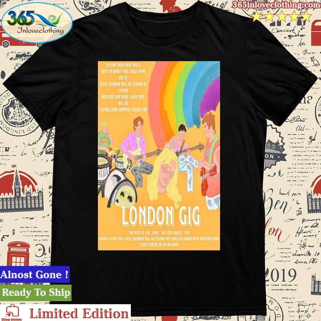 Official london Gid The Spice Of Life, Soho August 2023 Poster Shirt