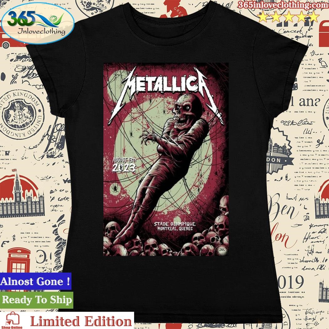 Metallica t shirt on sale canada