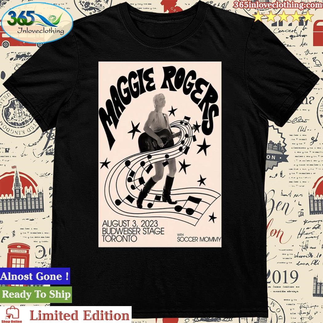 Official maggie Rogers August 3 2023 Toronto, ON Poster Shirt