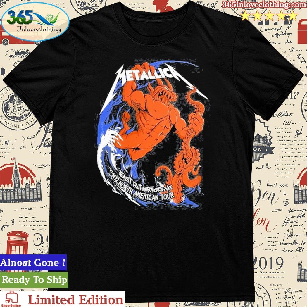 Official metallica East Rutherford, NJ M72 North American Tour 2023 Shirt