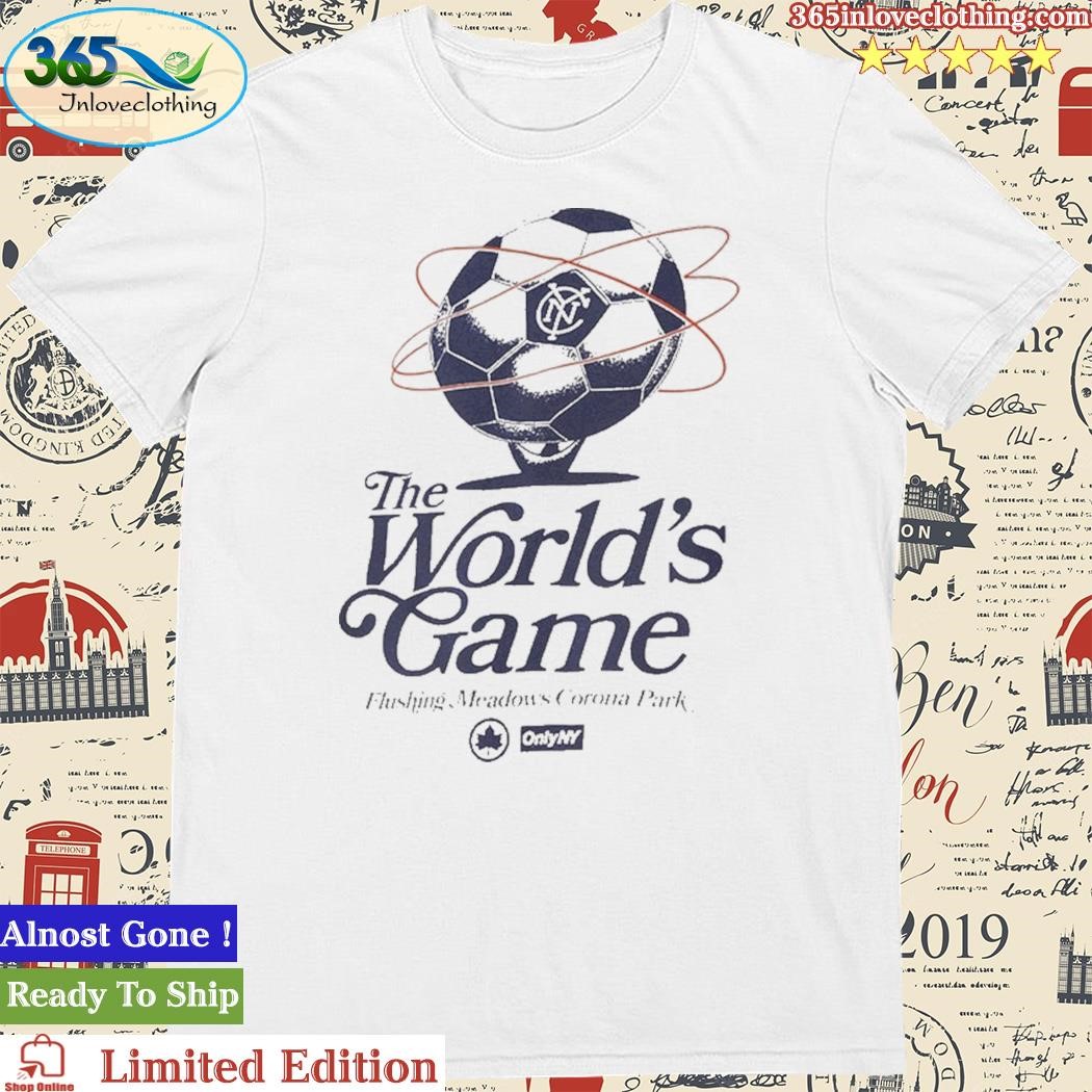 Official new York City Fc X Nyc Parks Onlyny The World’s Game T-shirt