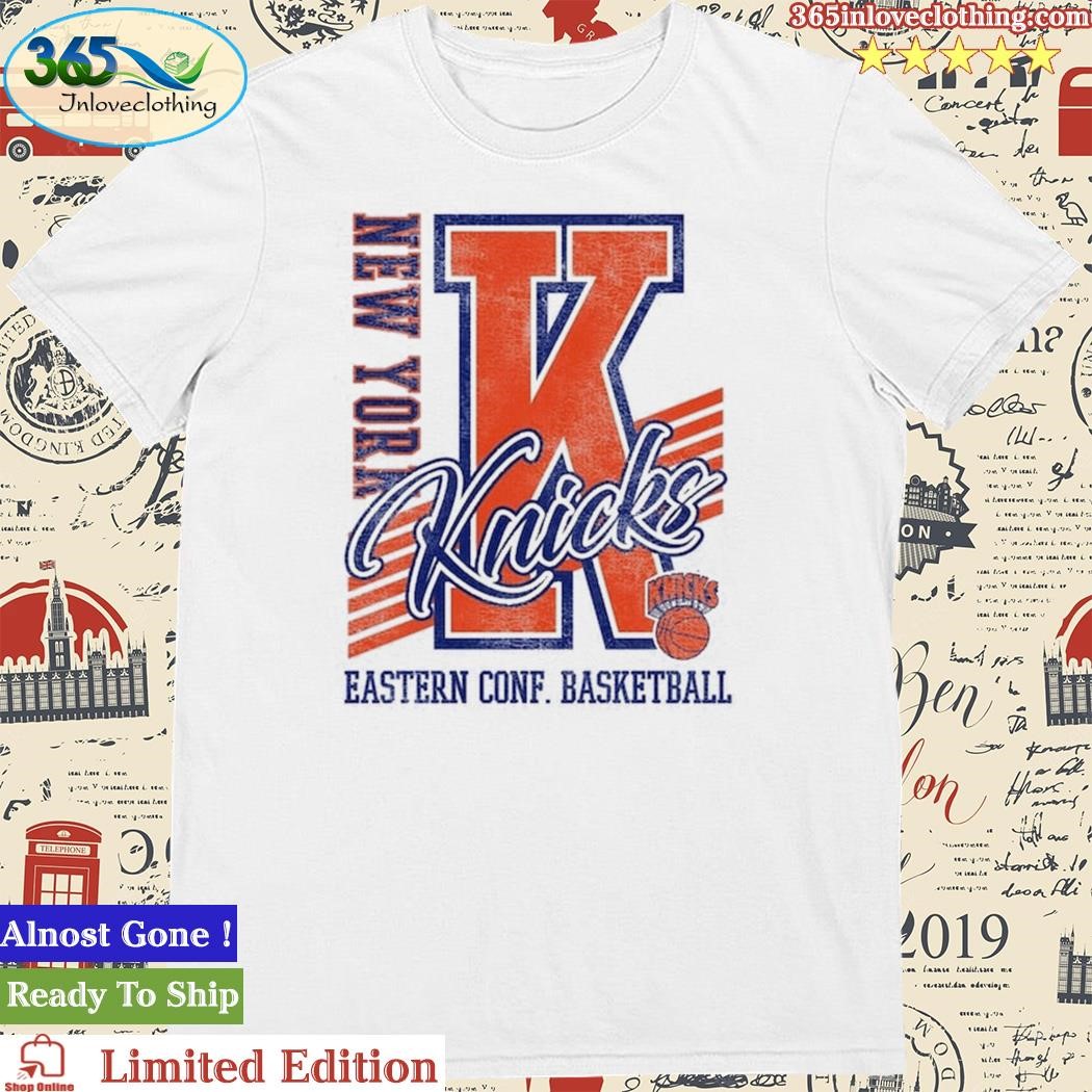 Official new York Knicks Mitchell & Ness Youth Hardwood Shirt