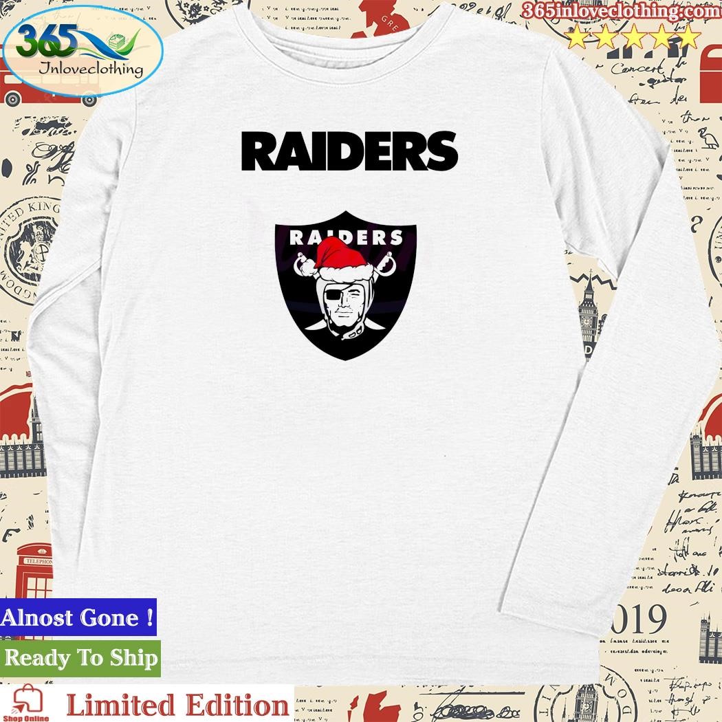 Oakland Raiders NFL Christmas Logo Shirt, hoodie, longsleeve, sweatshirt,  v-neck tee