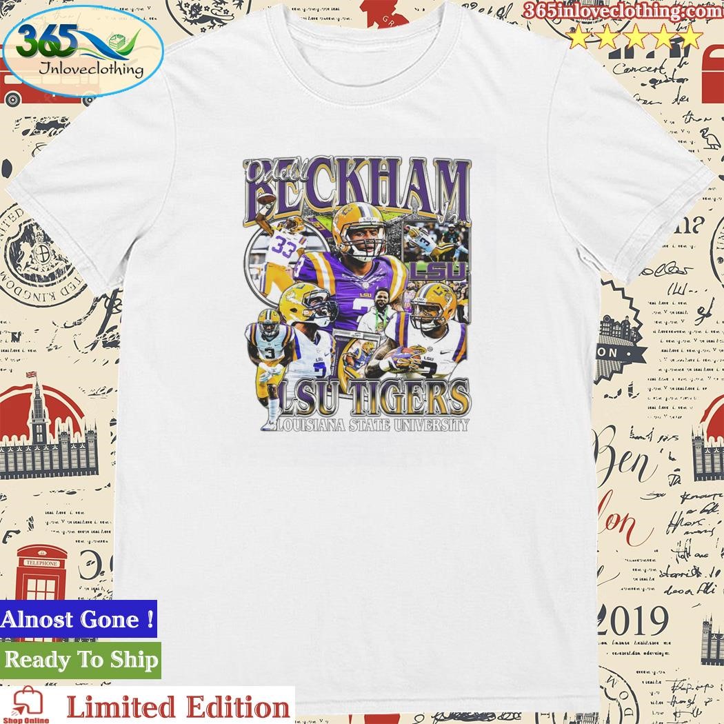 Official odell Beckham Jr - Lsu Shirt