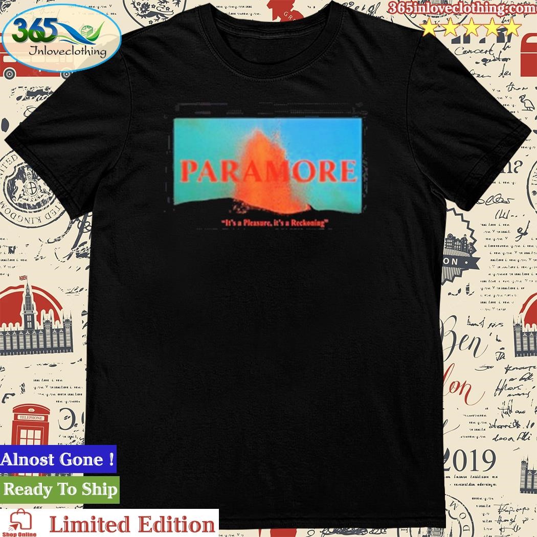 Official paramore Volcano Shirt
