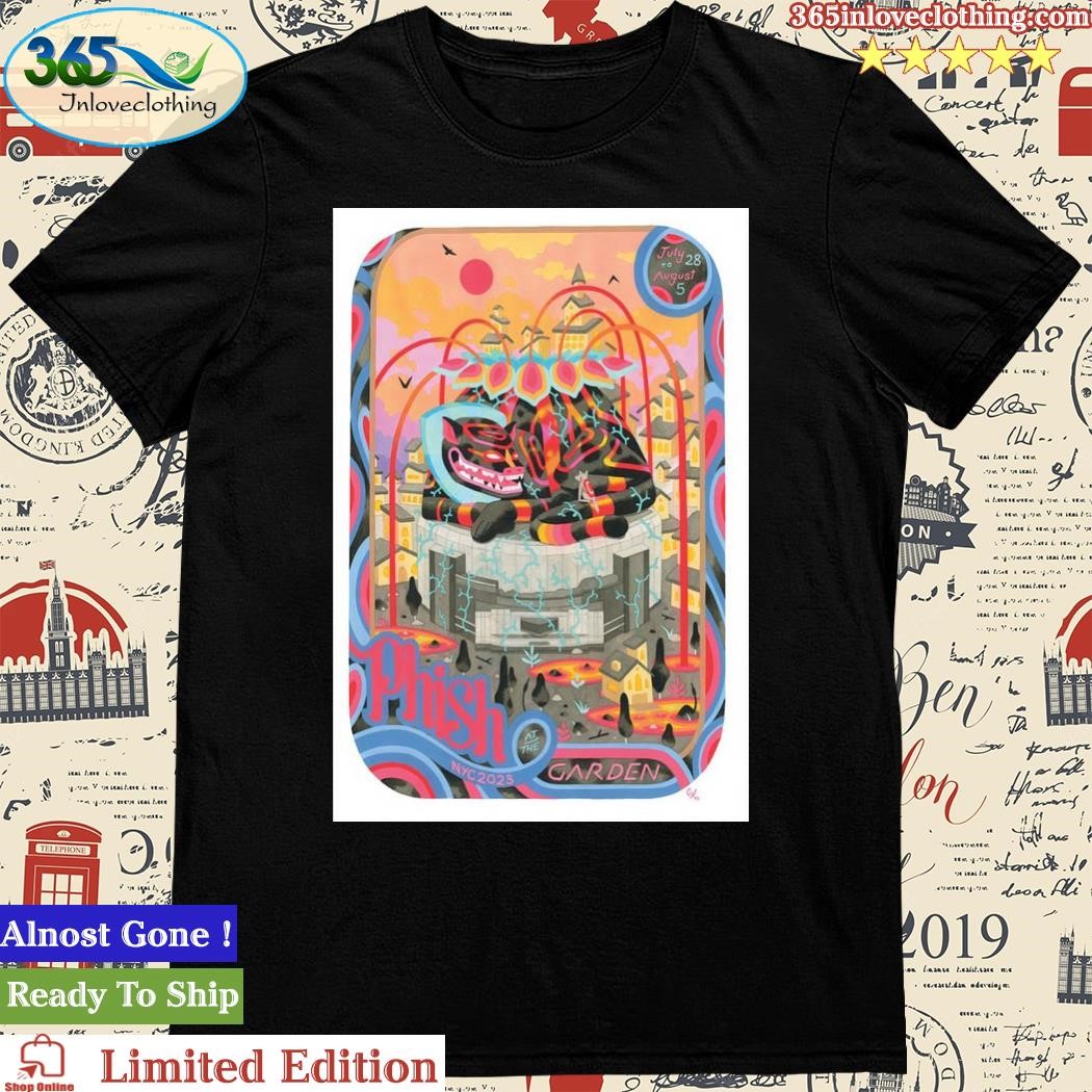 Official phish New York, NY Summer Tour 2023 Poster Shirt