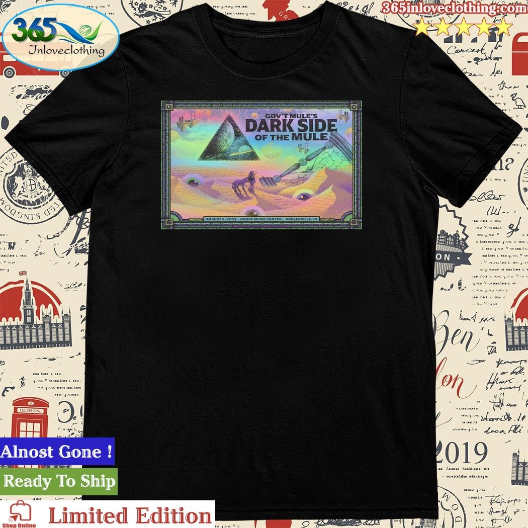 Official poster Gov't Mule's Dark Side Of The Mule Tour 2023 Shirt